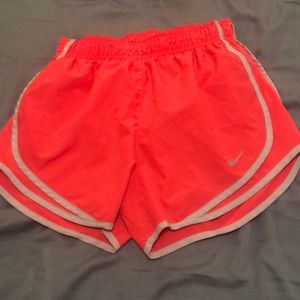 Small Neon Nike Running Shorts